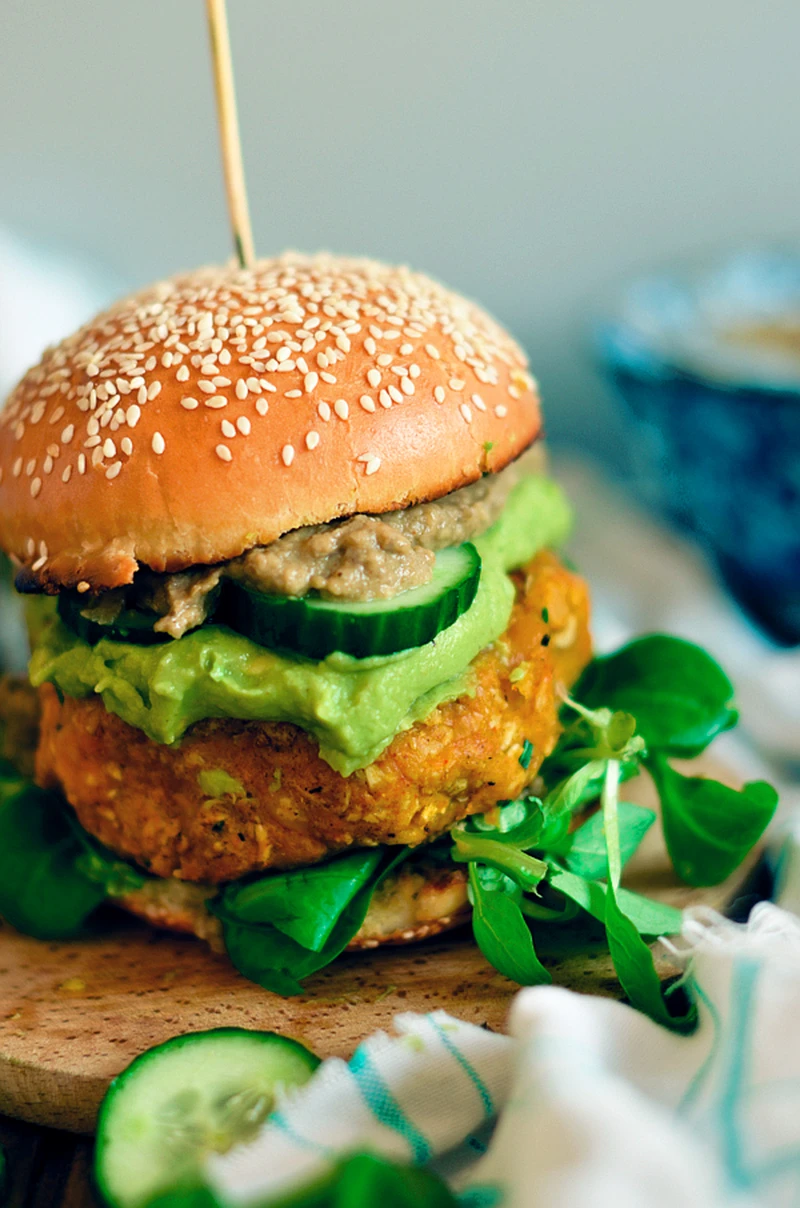 Wegańskie burgery