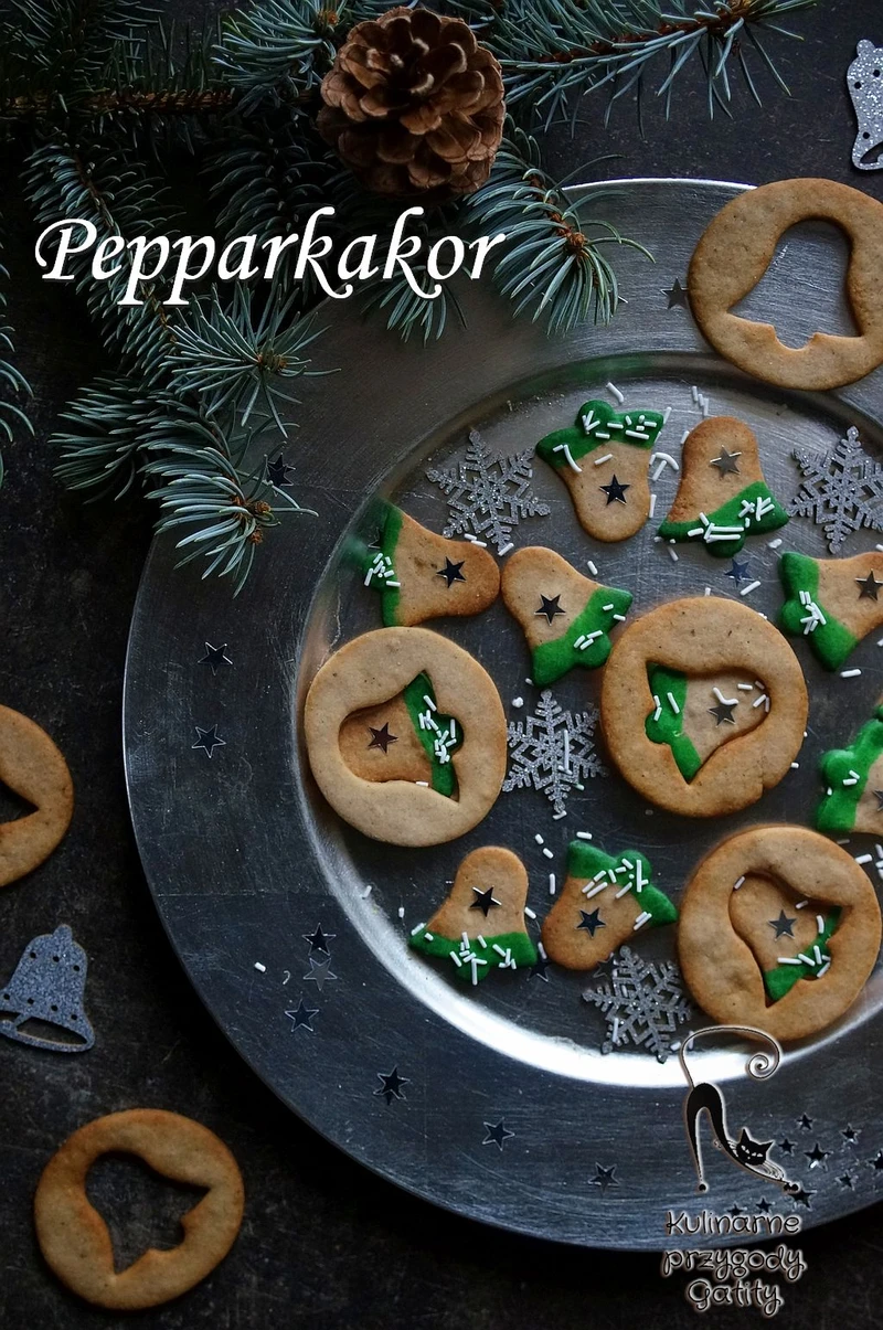 Pepparkakor, szwedzkie pierniczki imbirowe