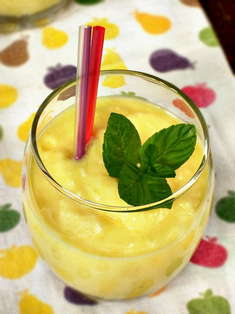 Smoothie mango-kokos