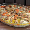 Podudzia pieczone w marchewce