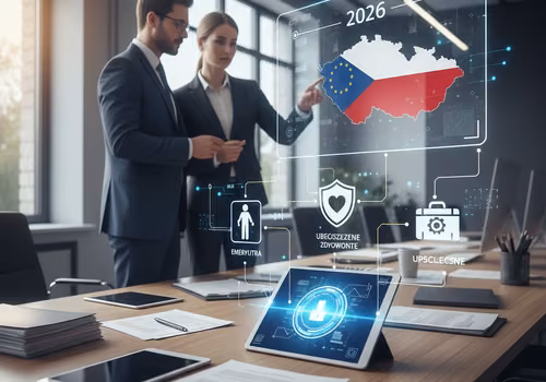 Czechy zmieniają zasady emerytur i ubezpieczenia chorobowego w 2026 roku. Co oznacza JMHZ, nowe wypłaty i elektroniczne powiadomienia