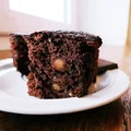 Brownie z czerwonej fasoli z orzechami- 90kcal na porcję!