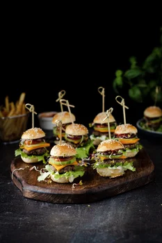 Mini cheeseburgery
