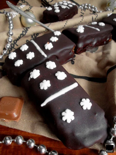 Dominosteine - piernikowe domino w czekoladzie