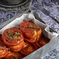 Wolno pieczone pomidory z tymiankiem