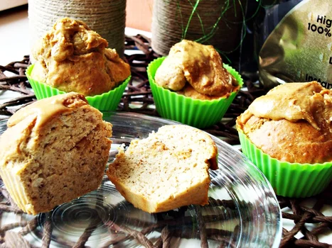 Fasolowe muffiny bez mąki - fit