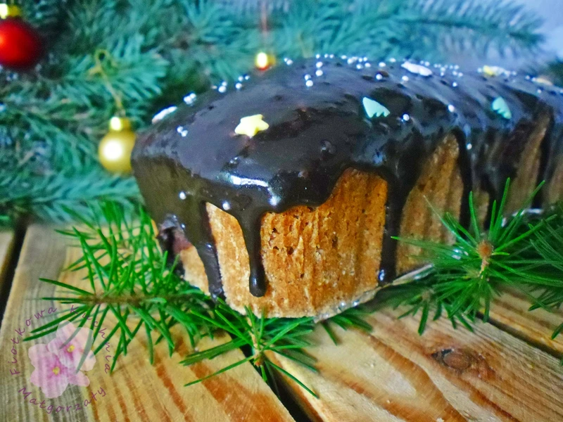 Piernik na piwie żurawinowym