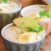 Pudding orkiszowy z gruszką i bananem FIT