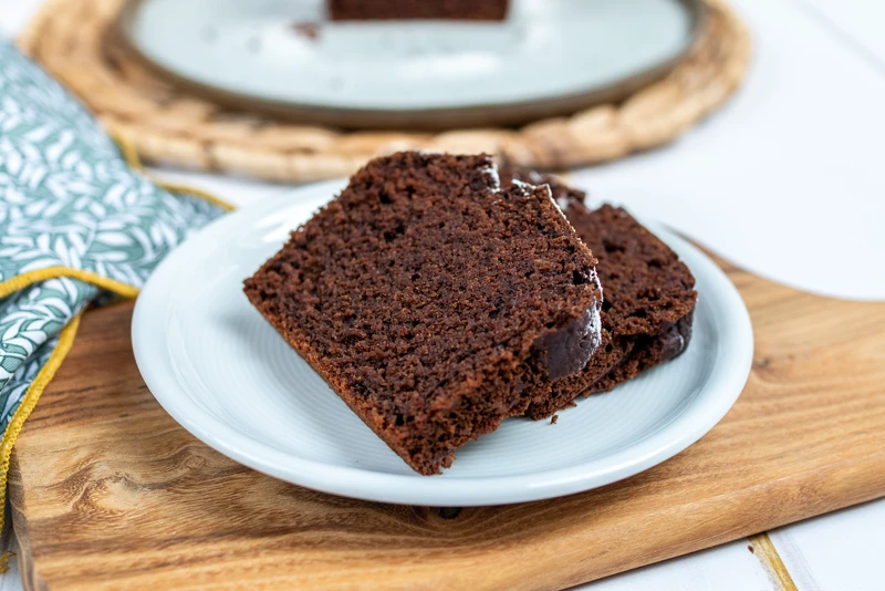 Ciasto kakaowe bez glutenu laktozy i jajek