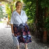 Spódnica i bluzka w stylu retro z lat 50 tych