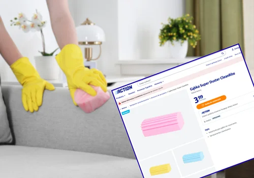 Ta gąbka z Action za 3,99 zł bije rekordy popularności! Fenomenalna do kurzu i sierści  - błysk i zero detergentów