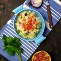 Surówka z kiszonej kapusty z granatem (dieta dr Dąbrowskiej)