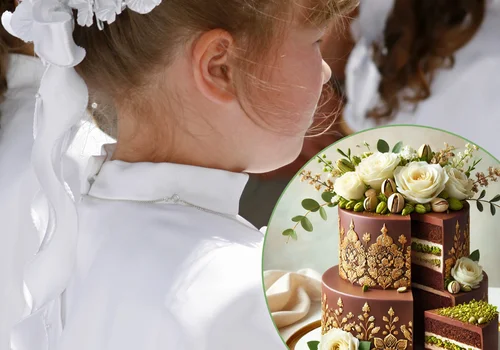 Nowy HIT na komunijnych stołach?! Dubajskie torty i serniki zdominują sezon 2025