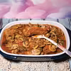 Żeberka z pieczarkami