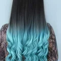 Niebieskie ombre