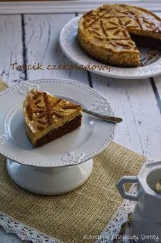 Torcik czekoladowy z kawowym kremem