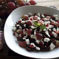 MAKARON CZEKOLADOWY Z SEREM I OWOCAMI
