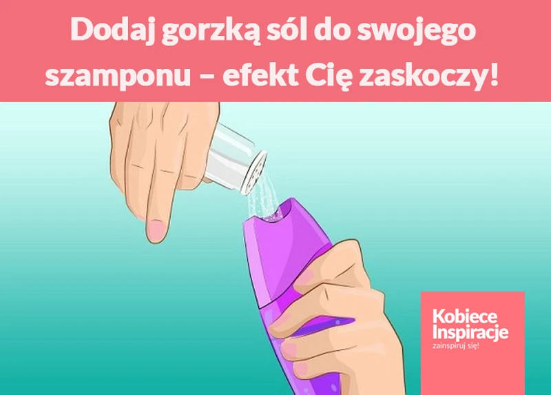 Dodaj gorzką sól do swojego szamponu – efekt Cię zaskoczy!