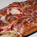 Drożdżówki z żurawiną