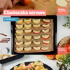 Ciasteczka serowe z jabłkami