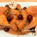 Udka z kurczaka pieczone z czosnkiem - pyszny obiad