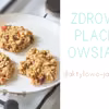 Daktylowo-jabłkowe placki z płatków owsianych.