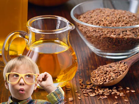 Dlaczego warto pic olej lniany? Jest bardzo ważny na pewnym etapie rozwoju dziecka. Sprawdź to!