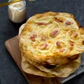 Tarte flambée - alzackie podpłomyki
