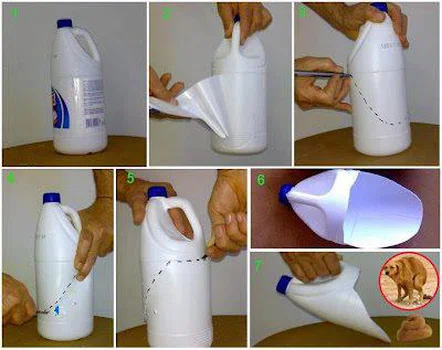 Plastikowa łopatka - praktyczne wykonanie i zastosowanie 