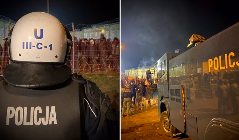 Bunt w ośrodku dla migrantów w Węgrzynie. Co było przyczyną?