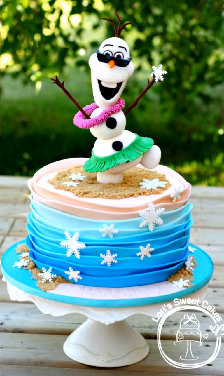 Olaf na wakacjach