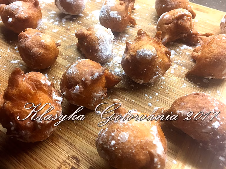 Mini pączki na jogurcie