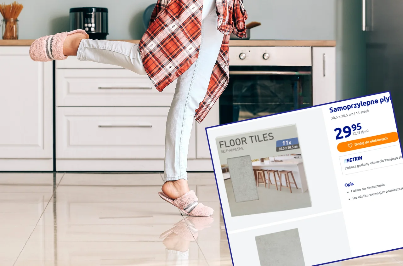 Te płytki z Action odmienią kuchnię za grosze! Tylko 15 minut, bez fachowców, a metamorfoza jak z katalogu