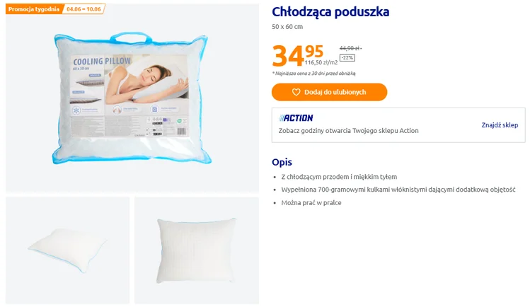 Zdjęcie Hit na lato z Action za 35 zł tylko dziś! Z tym gadżetem wyśpisz się w upał nawet bez klimatyzacji #1