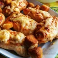 Roladki z indyka z pieczarkami