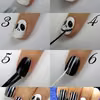 Manicure na Halloween