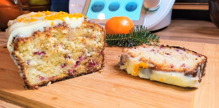 Ciasto z żurawiną i pistacjami, czyli świąteczny keks inaczej
