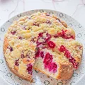 Ciasto czereśniowe z kruszonką