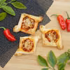 Wytrawne francuskie ciastka z chorizo