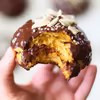pieczone pączki z batata