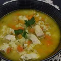 Zupa z kurczakiem i zacierkami