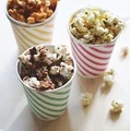 Domowy popcorn w 3 smakach - czekolada, papryka, masło z serem