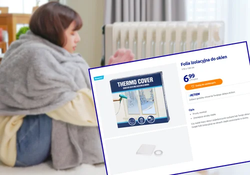 Ta folia z Action za 6,99 zł to hit do zimnego mieszkania! Transparentna, szybki montaż z suszarką, a ciepło już nie ucieka