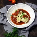 Kalafior w pikantnym sosie pomidorowym (dieta dr. Dąbrowskiej)