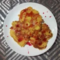 Placki kukurydziane z jabłkami…