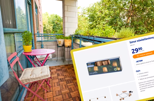 Te lampki solarne z Action za 29,90 zł robią furorę na balkonach! Klimat jak z katalogu – bez kabli i prądu!