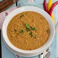 Zupa dahl z pieczoną dynią