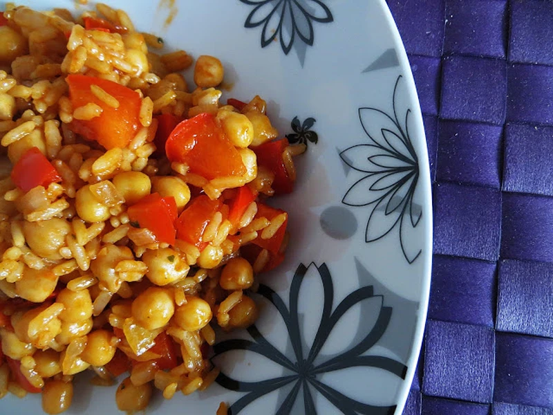 Risotto parboiled z cieciorką