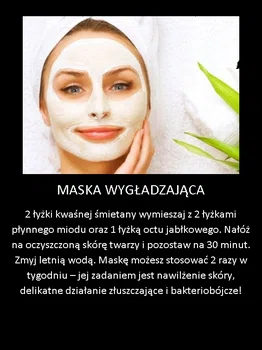 Rewelacyjna maska wygładzająca! Zrób ją sama!
