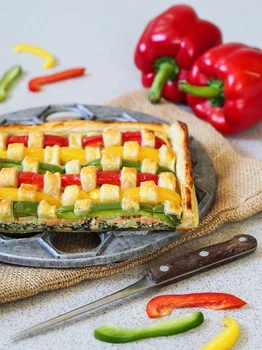 Tarta trójkolorowa szachownica